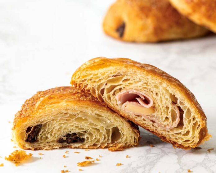 ham and cheese croissants cut in half baking reicpe