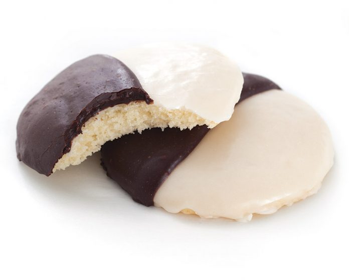 New York Style Black and White Cookie