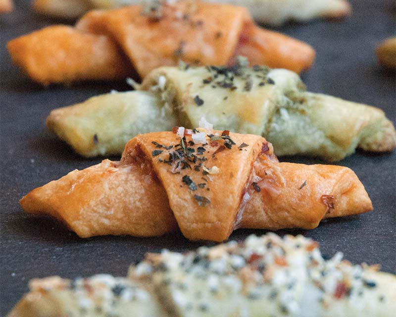 Harissa and Goat Cheese Rugelach 