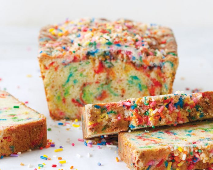 Rainbow Sprinkle Bread