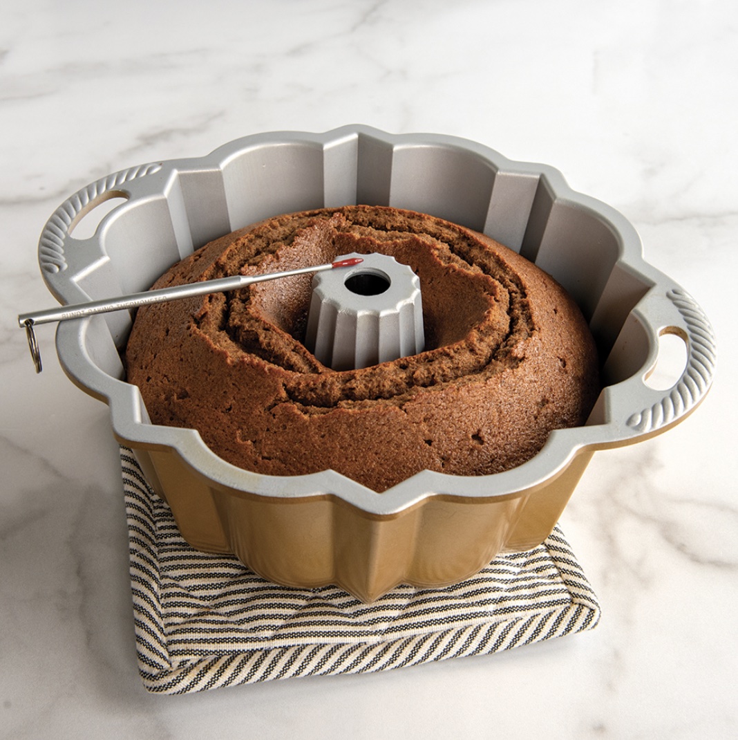 Bundt Cake and Thermometer