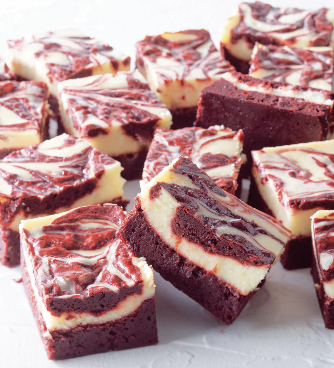 Red Velvet-Cheesecake Swirl Brownies