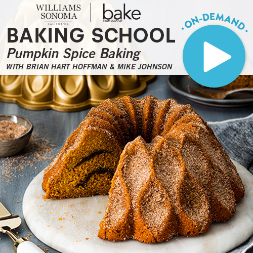 Baking School: Baking School On-Demand: Pumpkin Spice Baking 2021