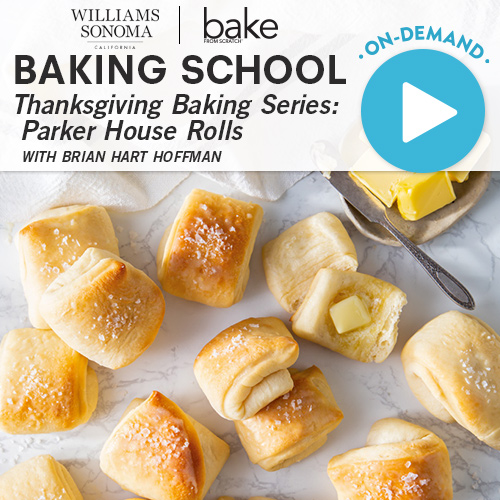 Baking School: Thanksgiving Parker House Rolls 2021