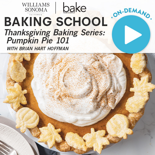 Baking School: Pumpkin Pie 101 2021