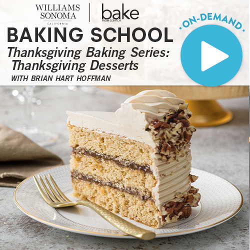 Baking School On-Demand: Thanksgiving Desserts 2022