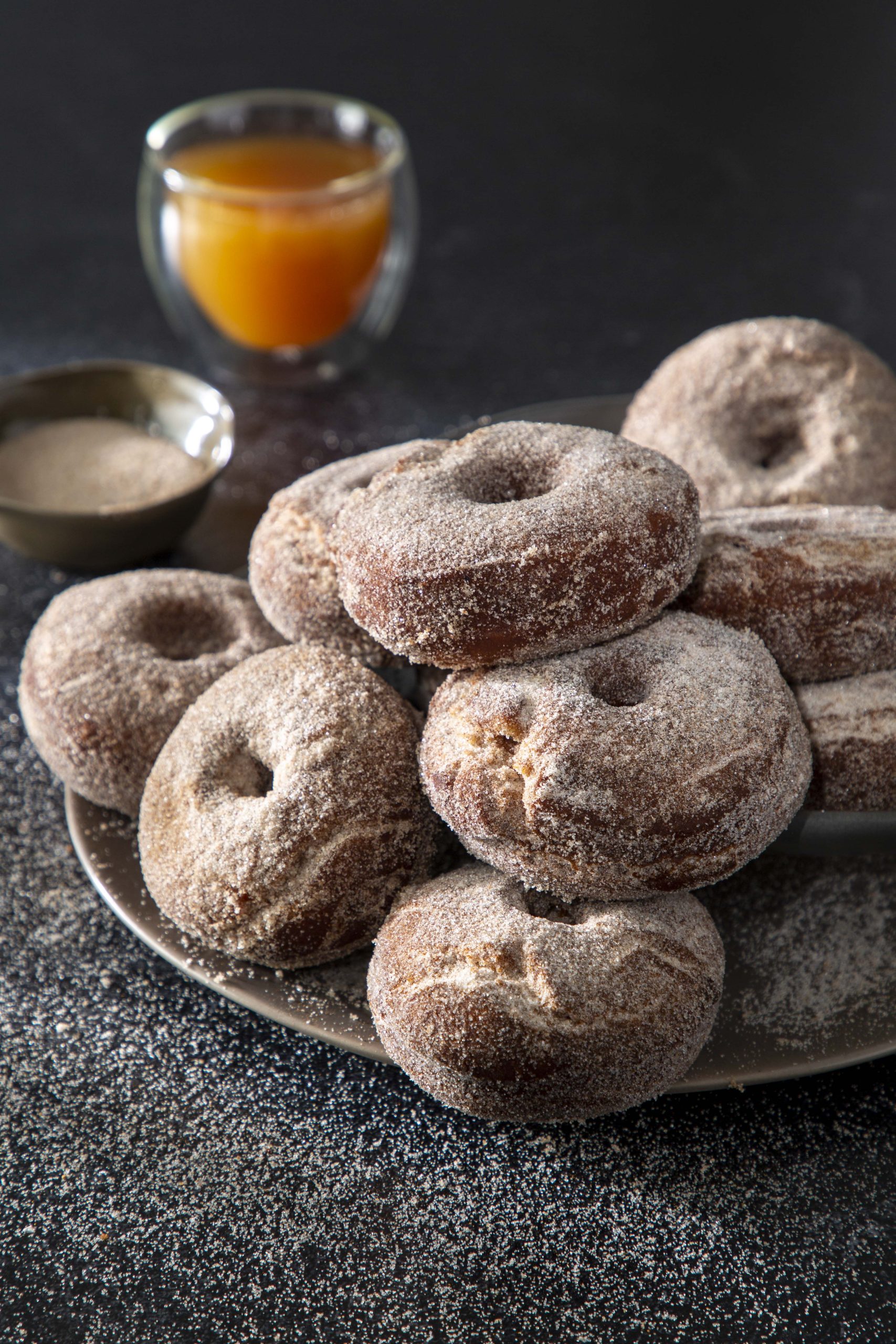 Spiced Apple Cider Doughnuts - Bake from Scratch