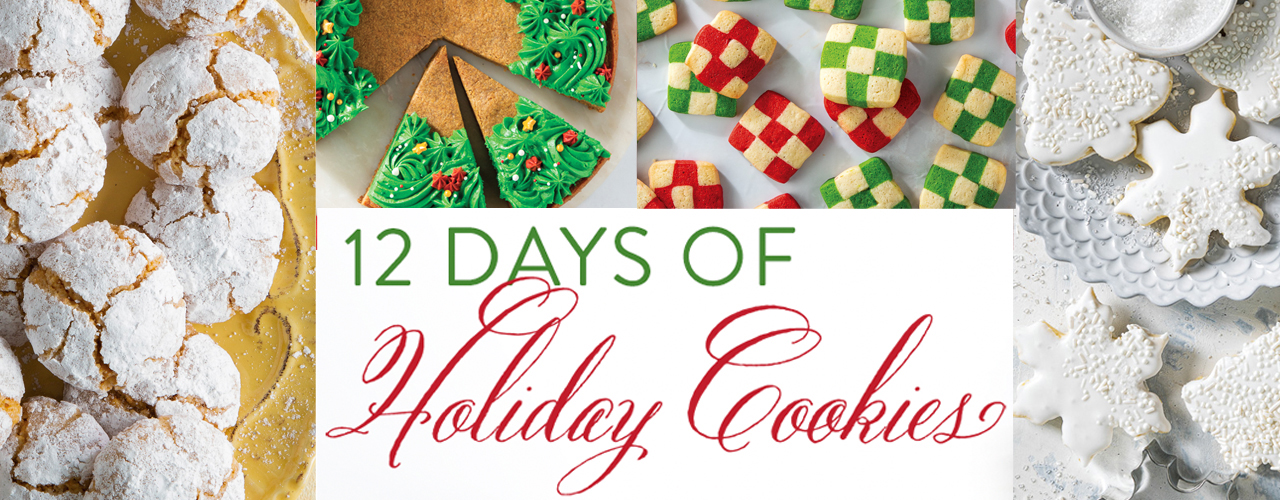 12 days of holiday cookies 2022