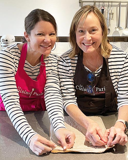 Happy bakers at a Baking Retreat