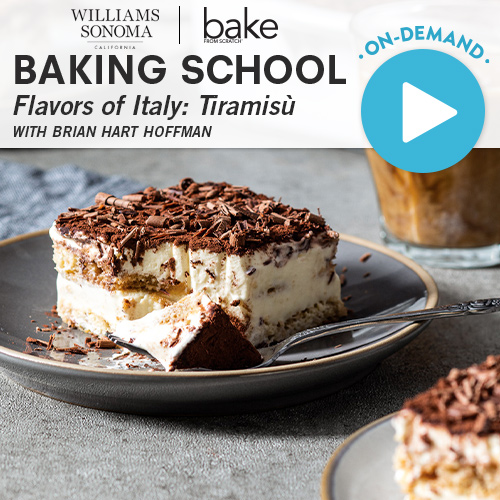 Baking School On-Demand: Flavors of Italy: Tiramisù 2022