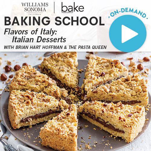 Baking School On-Demand: Flavors of Italy: Italian Desserts 2022