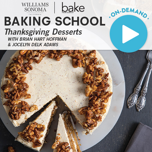 Baking School On-Demand: Thanksgiving Desserts 2022